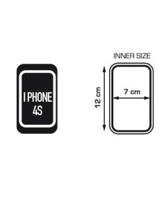  Porta-Smartphone al manillar, adaptado para I-Phone 4 / 4S