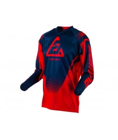 Camiseta ANSWER Syncron Drift Rojo/Azul Oscuro