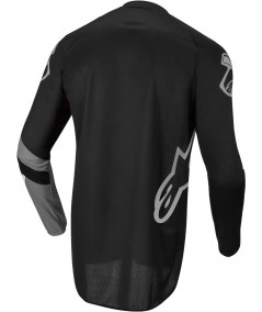 Camiseta Alpinestars Racer Graphite Junior Negro / Gris