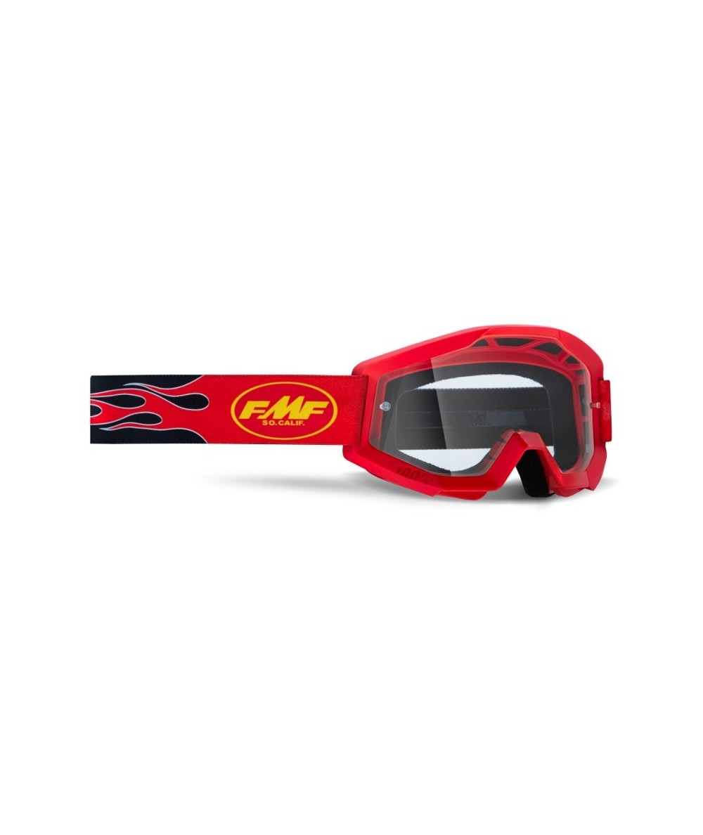 Gafas FMF Goggle Core Flame rojo Junior